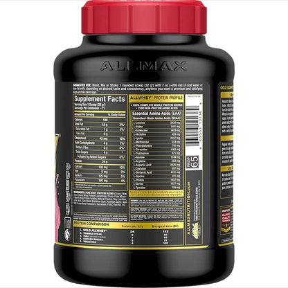 Gold AllWhey: proteína de suero de primera calidad - 5lb