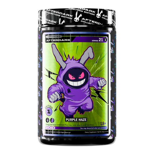 After Dark Void Pre Workout Edición Purple Haze 21 Porciones