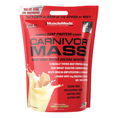 CARNIVOR MASS 10lb | Ganador de peso 25 servicios - MarketFit
