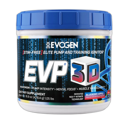 EVP 3D | Pre-entreno sin Cafeína 40 servicios - MarketFit