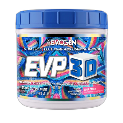 EVP 3D | Pre-entreno sin Cafeína 40 servicios - MarketFit