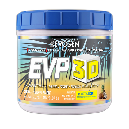 EVP 3D | Pre-entreno sin Cafeína 40 servicios - MarketFit
