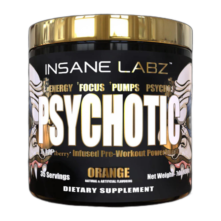 PSYCHOTIC GOLD | Pre-entreno 35 servicios - MarketFit