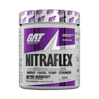 NITRAFLEX | Pre-entreno con precursor de test 30 servicios - MarketFit