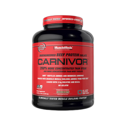 CARNIVOR 4lb | Proteína de carne de res isolatada y Creatina 56 servicios - MarketFit