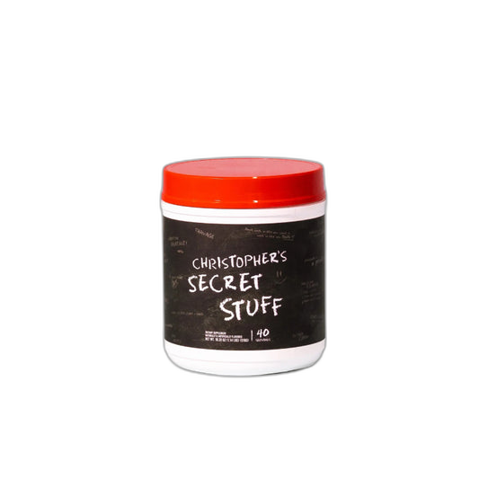 Christopher's Secret Stuff | Pre-entreno edición limitada 40 porciones - MarketFit