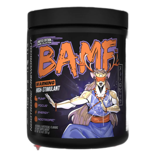 Pre-entreno con nootrópicos BAMF 30 servicios - MarketFit