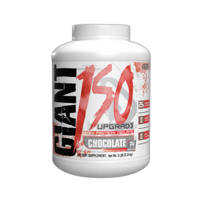 GIANT ISO UPGRAD3 5lb | Proteína de suero de leche Isolatada (Whey Isolate) 73-74 servicios