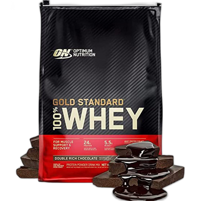 Gold Standard 100% Whey 10lb | Proteína Premium 141-149 porciones - MarketFit