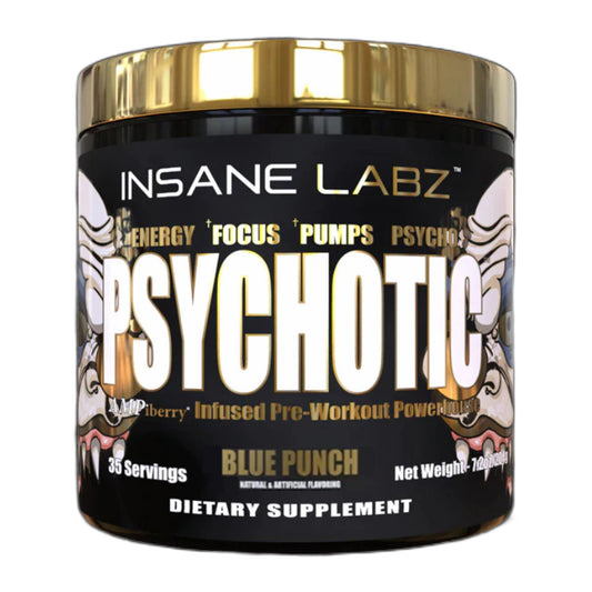 PSYCHOTIC GOLD | Pre-entreno 35 servicios - MarketFit