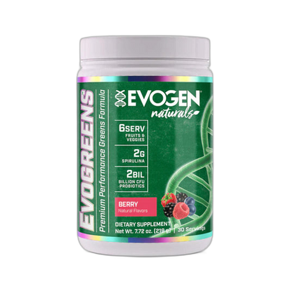 EVOGREENS | Probióticos y Extractos 30 servicios - MarketFit
