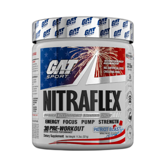 NITRAFLEX | Pre-entreno con precursor de test 30 servicios - MarketFit