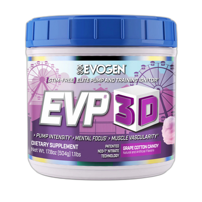 EVP 3D | Pre-entreno sin Cafeína 40 servicios - MarketFit