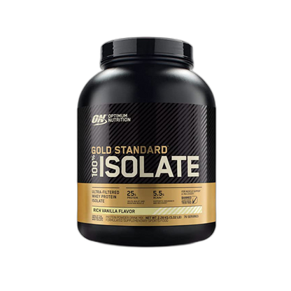 Gold Standard 100% Isolate 5lb - Proteína Premium 76 porciones - MarketFit