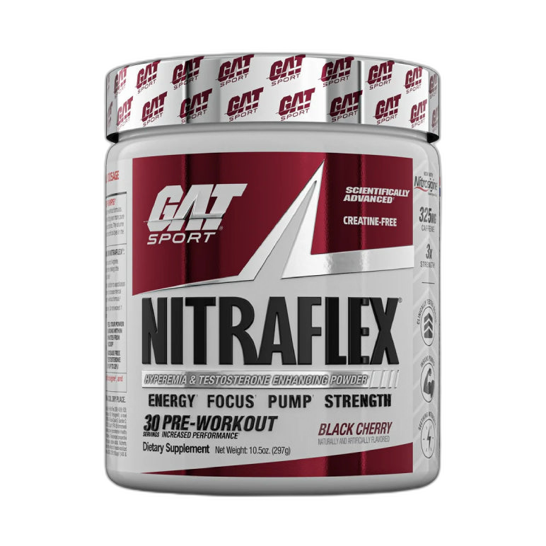 NITRAFLEX | Pre-entreno con precursor de test 30 servicios - MarketFit