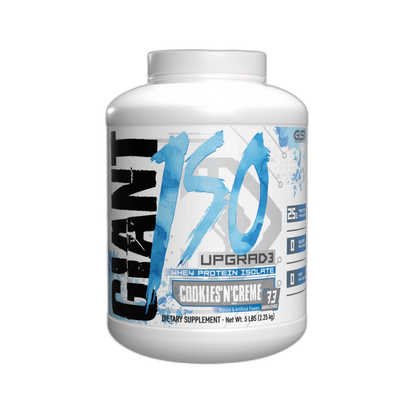 GIANT ISO UPGRAD3 5lb | Proteína de suero de leche Isolatada (Whey Isolate) 73-74 servicios