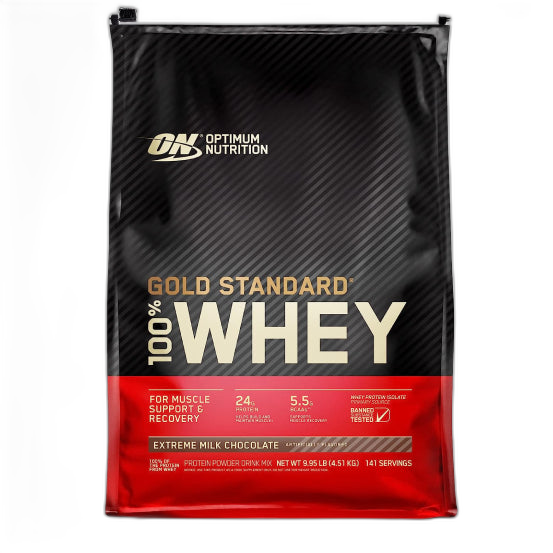 Gold Standard 100% Whey 10lb | Proteína Premium 141-149 porciones - MarketFit