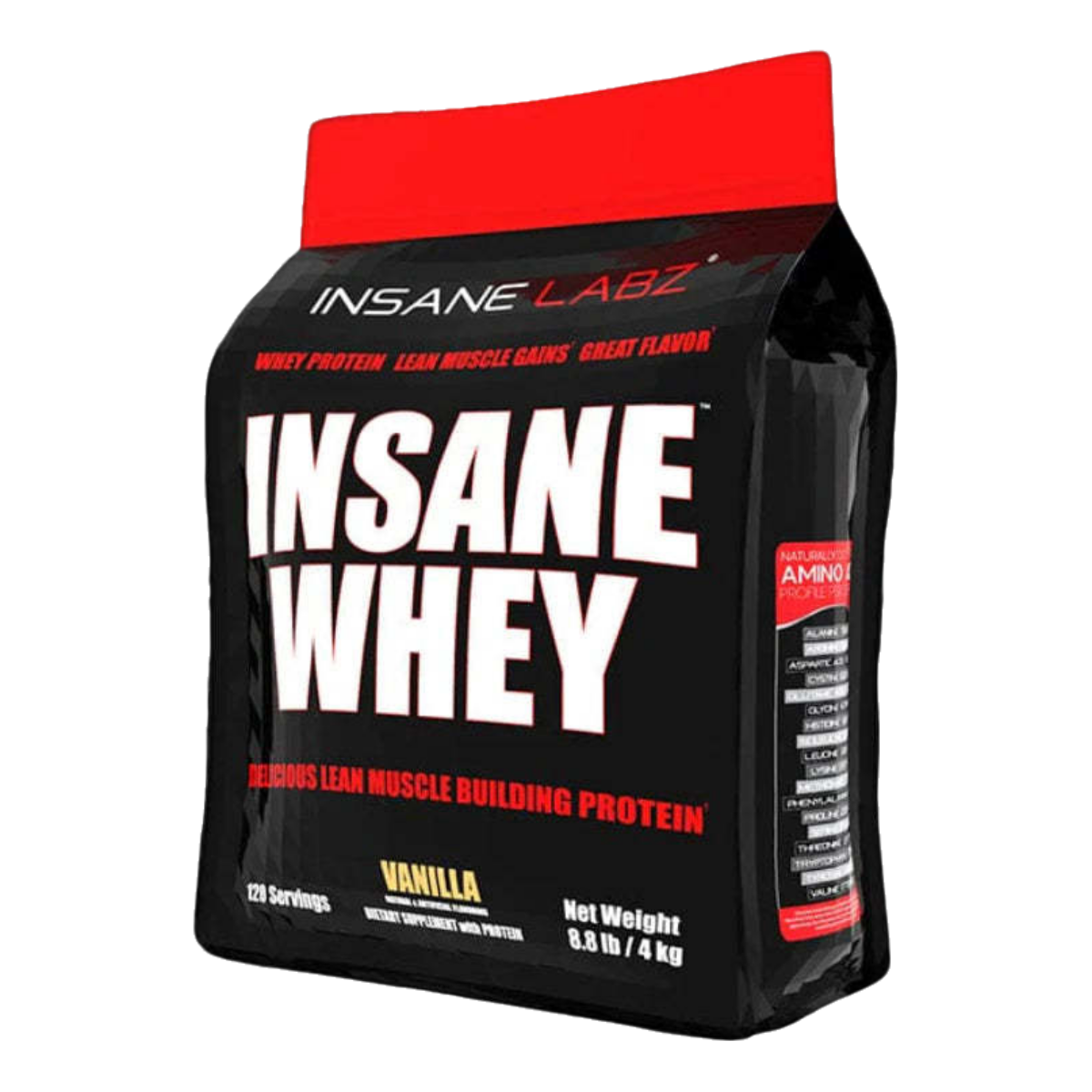 INSANE WHEY 10lb | Proteína de suero de leche 120 servicios - MarketFit