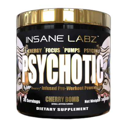 PSYCHOTIC GOLD | Pre-entreno 35 servicios - MarketFit