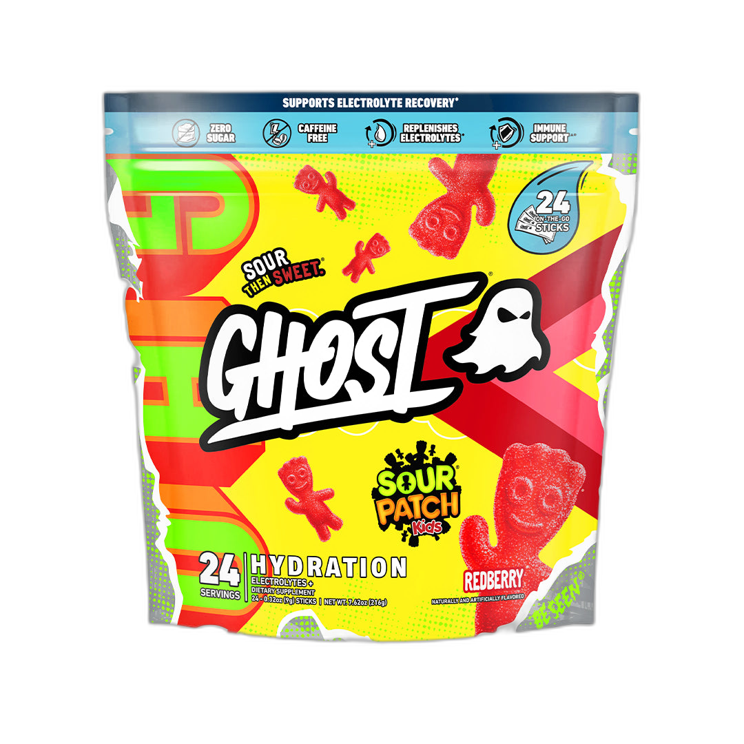 GHOST Hydration Sticks | Electrolitos y extractos 24 servicios - MarketFit