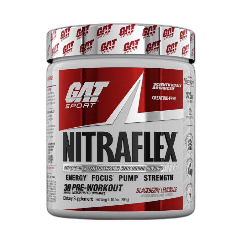 NITRAFLEX | Pre-entreno con precursor de test 30 servicios - MarketFit