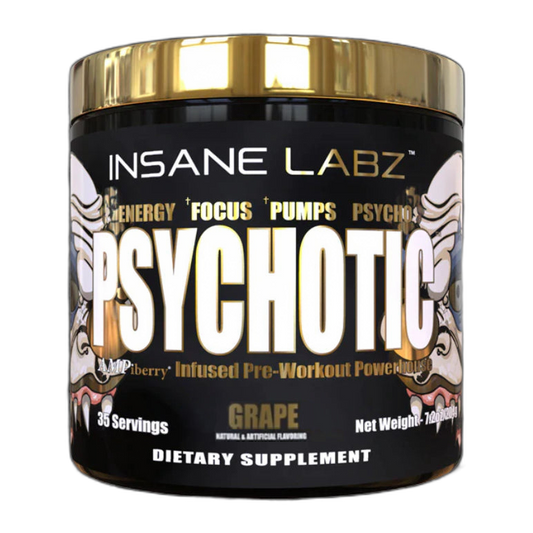 PSYCHOTIC GOLD | Pre-entreno 35 servicios - MarketFit