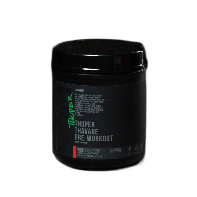 THUPER THAVAGE | Pre-entreno 20 servicios - MarketFit
