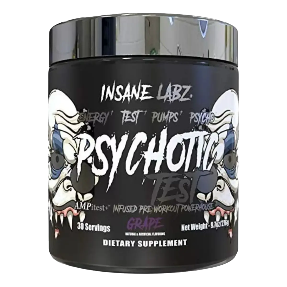 Pre Entreno Insane Labz Psychotic Test - Uva