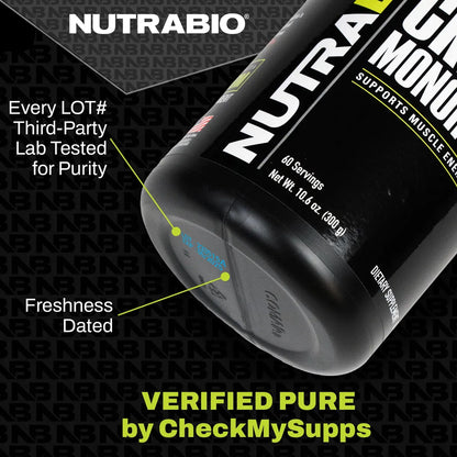 Nutrabio Creatina Monohidratada 1000g Sin Sabor