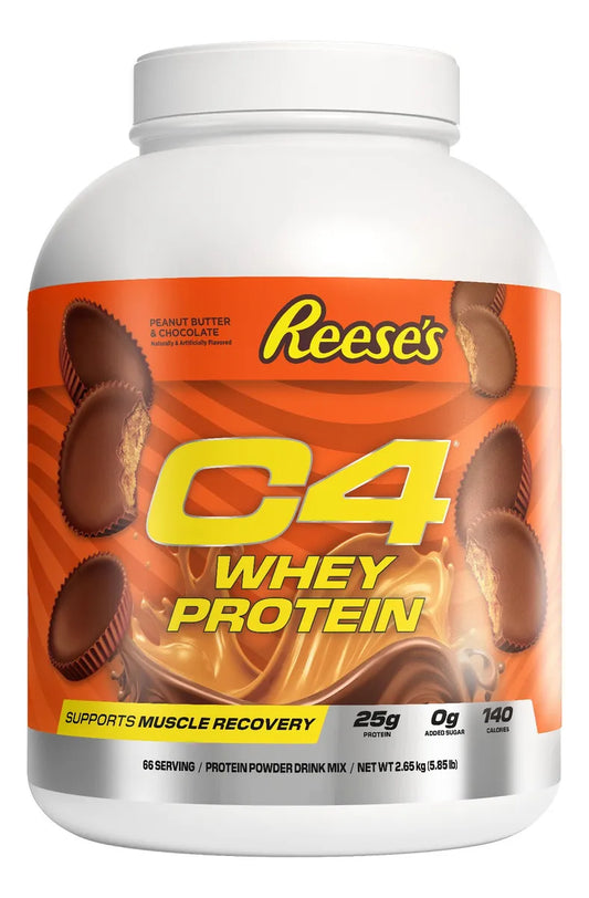 Proteína C4 Whey Protein - Reese's Peanut Butter - 66 Serv 5 Lbs
