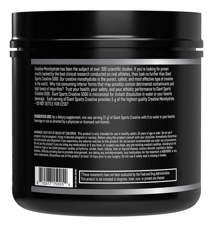 Giant Sports Creatina Monohidratada 500g Sin Sabor