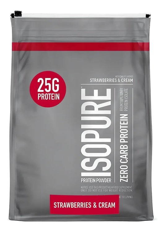 Isopure Zero Carb Proteína Fresa 7.5 lb (3.4 kg)