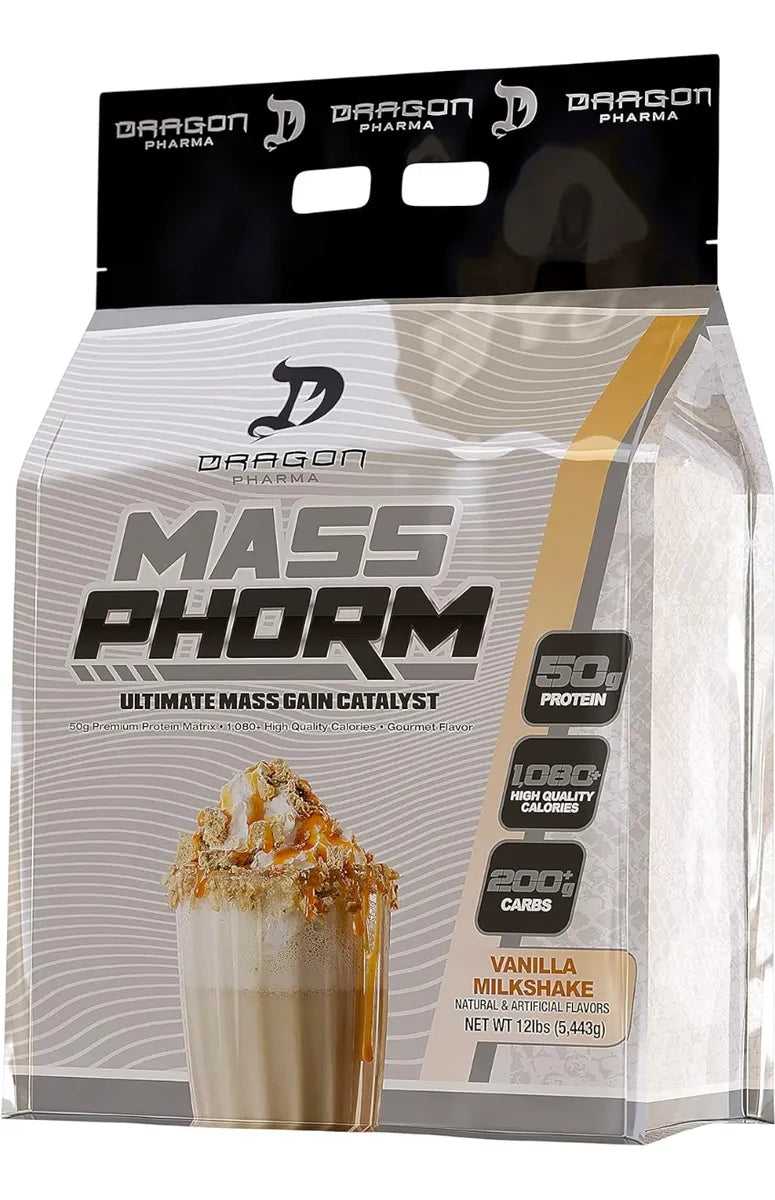 Dragon Pharma Mass Phorm 12 Lbs Vainilla Milkshake
