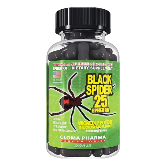 Cloma Pharma Black Spider - 100 Cápsulas
