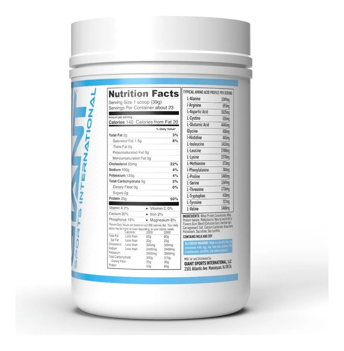 Giant Sports Everyday Whey Proteína 2 Lbs
