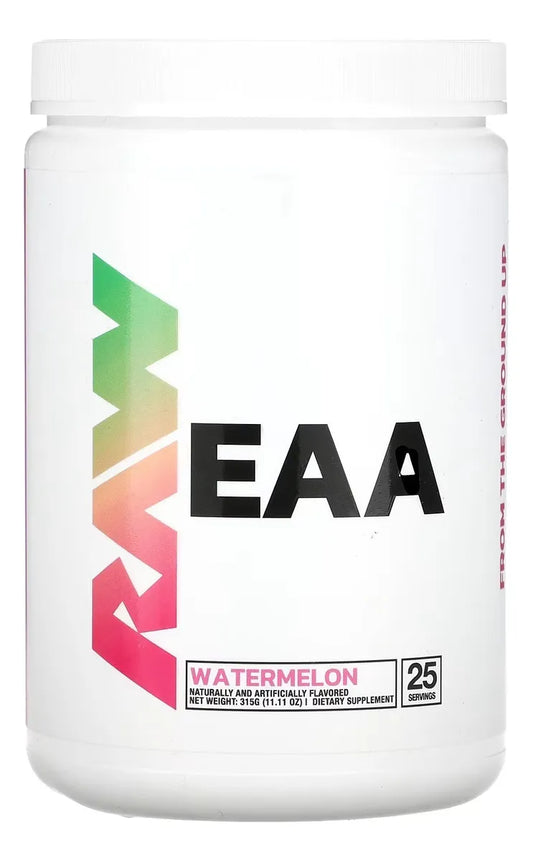 Raw Nutrition EAA Aminoácidos Esenciales 315 g (25 Servings) - Sandía