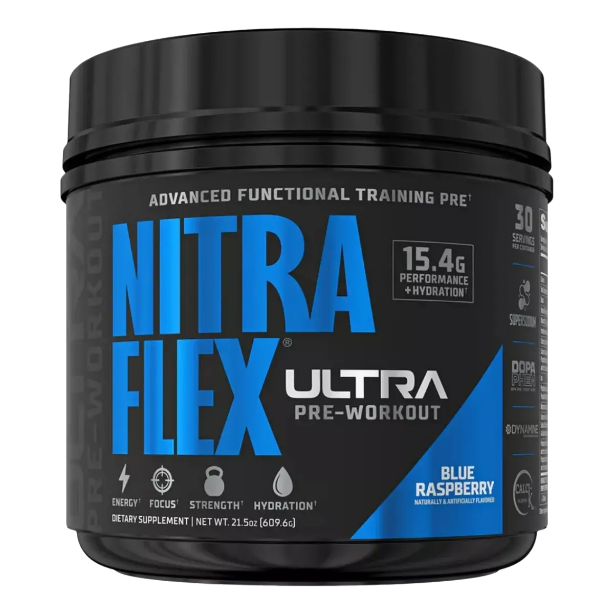 GAT Sport Nitraflex Ultra Preentreno - Blue Raspberry