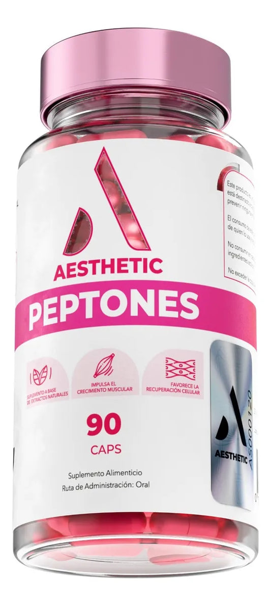 Aesthetic Peptones Aumento de Glúteos 90 Cápsulas