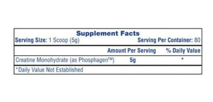 Creatine Monohydrate (Phospaghen™) |  400gr 80 servicios - MarketFit