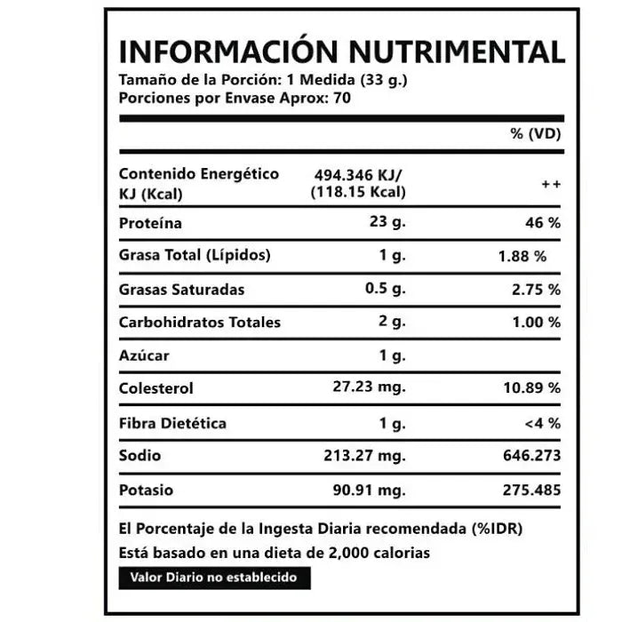 Inlabs 100% Whey Proteína de Suero Chocolate 5 lb (2.27 kg)