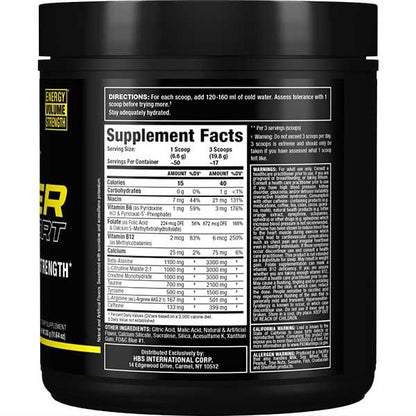 Igniter Pre-Workout - Energía, Bomba y Fuerza