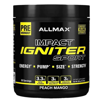 Igniter Pre-Workout - Energía, Bomba y Fuerza