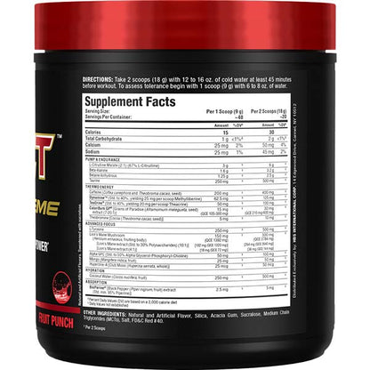 Impact Igniter Xtreme - Suplemento Pre-Entrenamiento