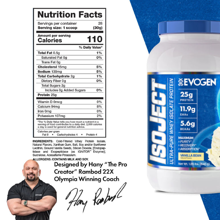 IsoJect 2lb | Proteína de Suero Isolatada 28 servicios - MarketFit