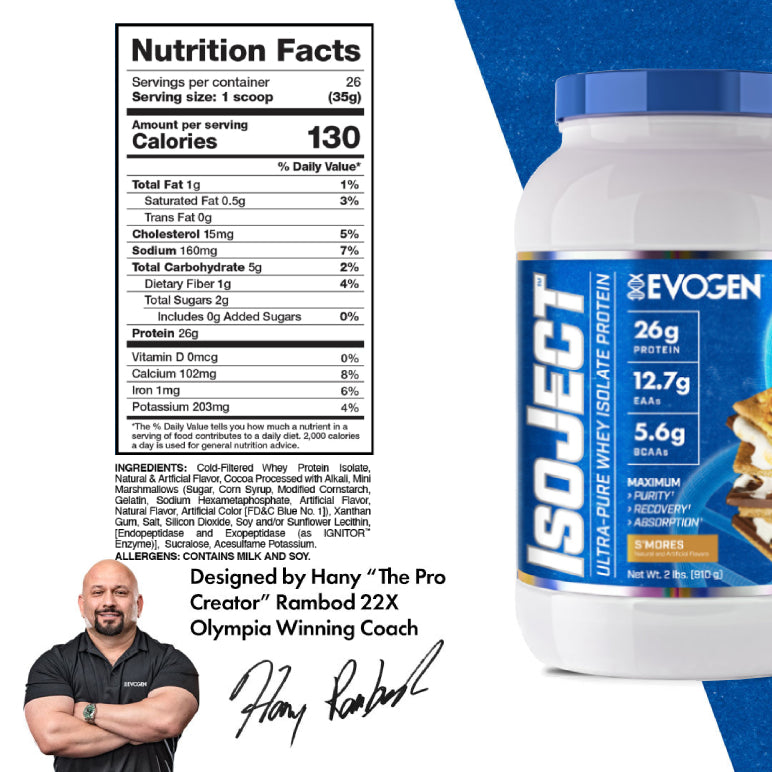 IsoJect 2lb | Proteína de Suero Isolatada 28 servicios - MarketFit