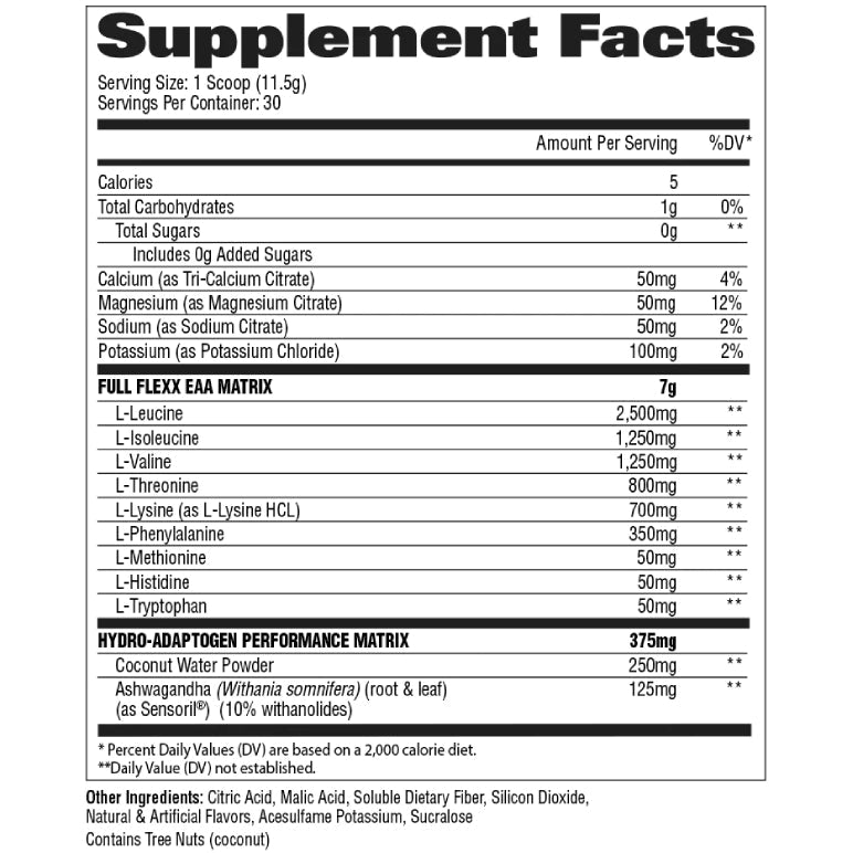 FLEXX EAA's +Hydration | BCAA's, EAA's y Electrolitos 30 servicios - MarketFit