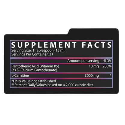 L-CARNITINE 3000 | Carnitina 3,000mg 31 servicios - MarketFit
