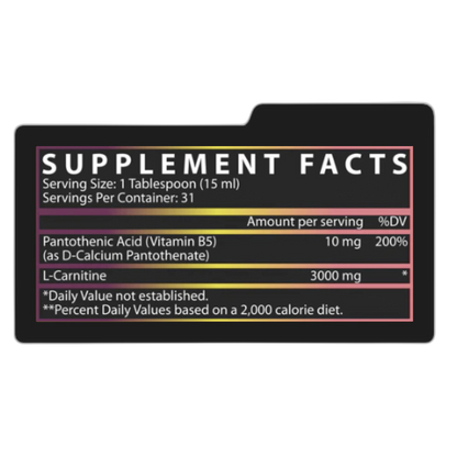L-CARNITINE 3000 | Carnitina 3,000mg 31 servicios - MarketFit