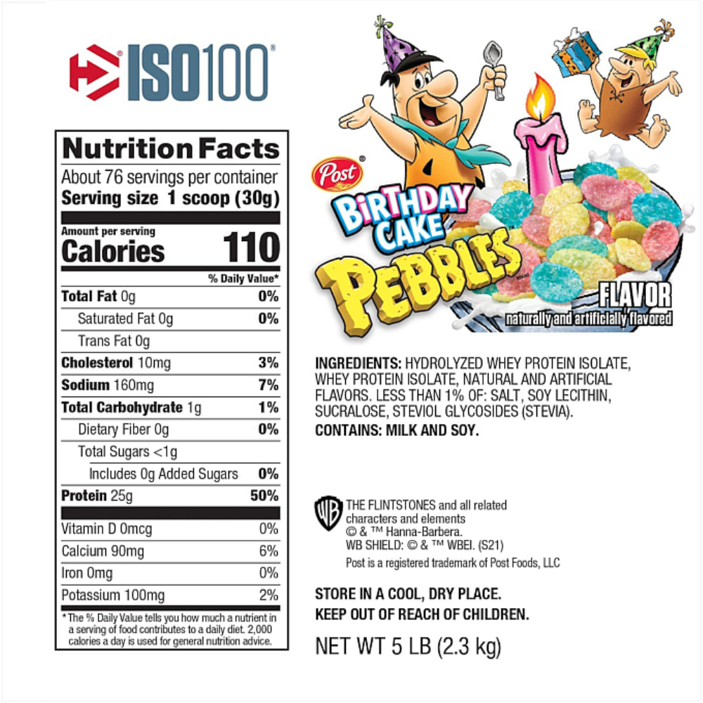 ISO 100 5lb | Proteína Hidrolizada 70-76 porciones - MarketFit