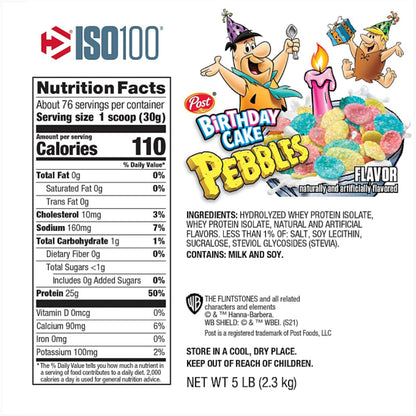 ISO 100 5lb | Proteína Hidrolizada 70-76 porciones - MarketFit